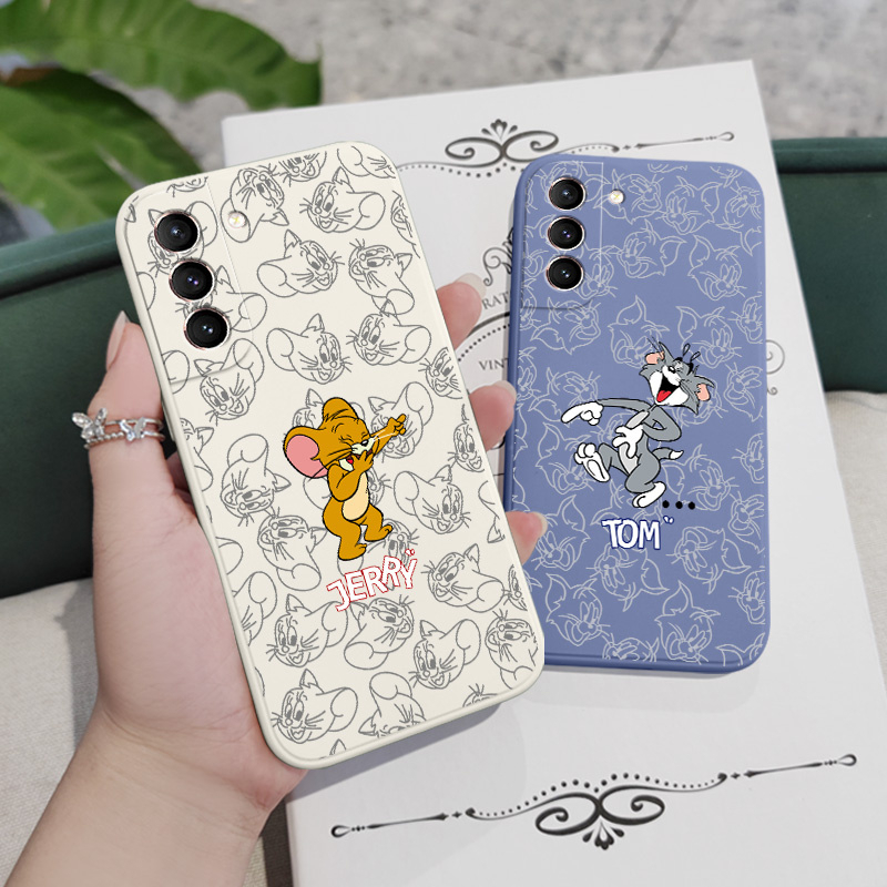 Ốp Điện Thoại Cảm Giác Chạm Thoải Mái Hình Trái Tim Cười Cho Samsung Galaxy S21 S20 FE Ultra Plus