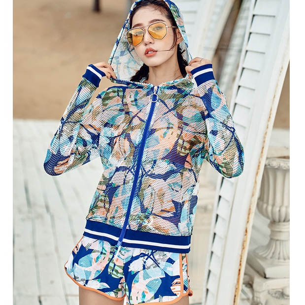 Bộ Đồ Bơi 3 Mảnh Kappa Cho Bé Gái