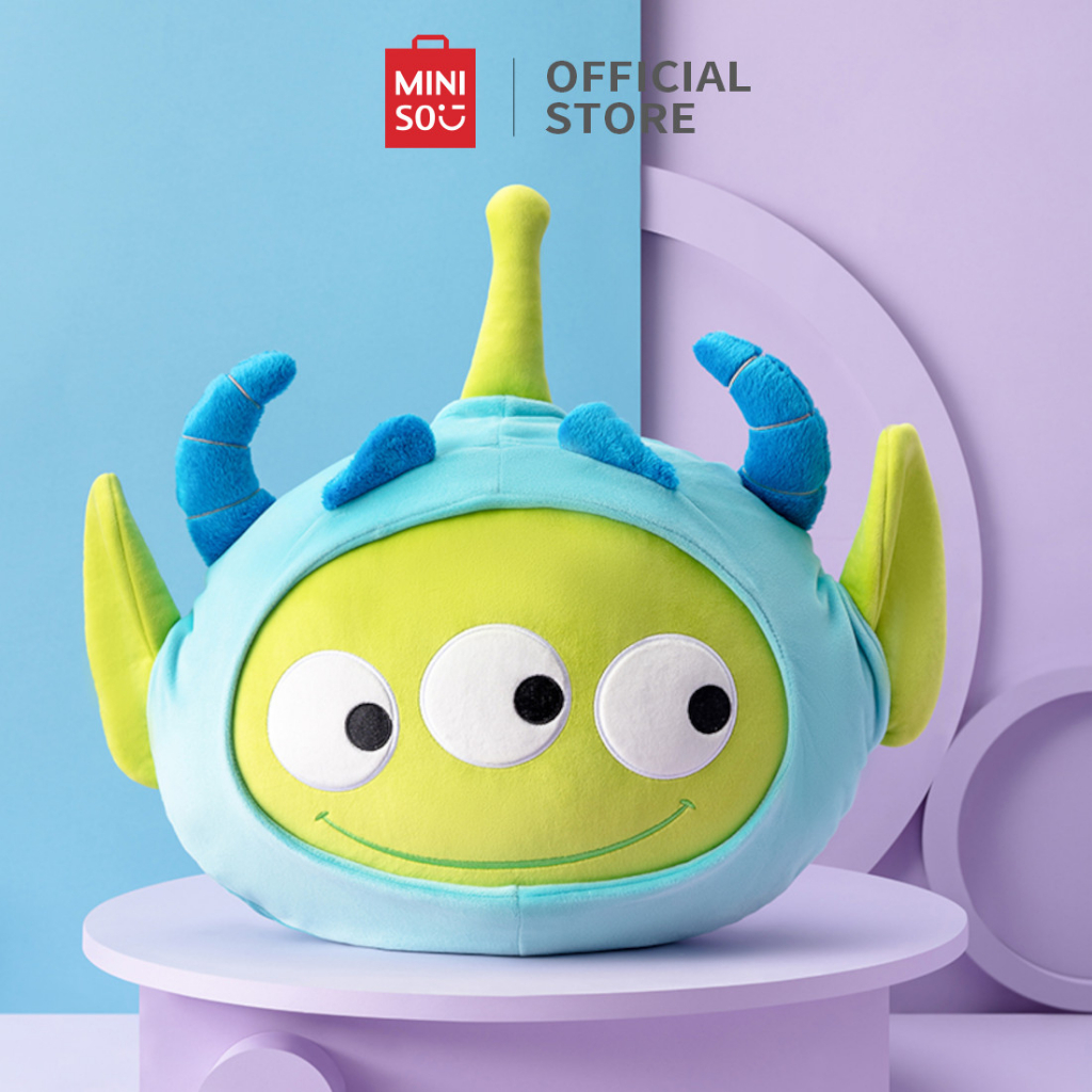 Gối ôm Disney MINISO hình nhân vật người ngoài hành tinh 45cm