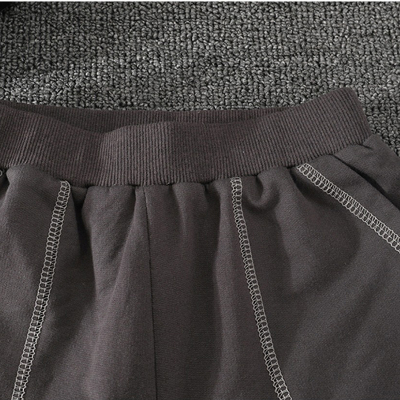 Quần short cotton bé trai mặc ngoài trời mùa hè 2024 thời trang giải trí trẻ em mới