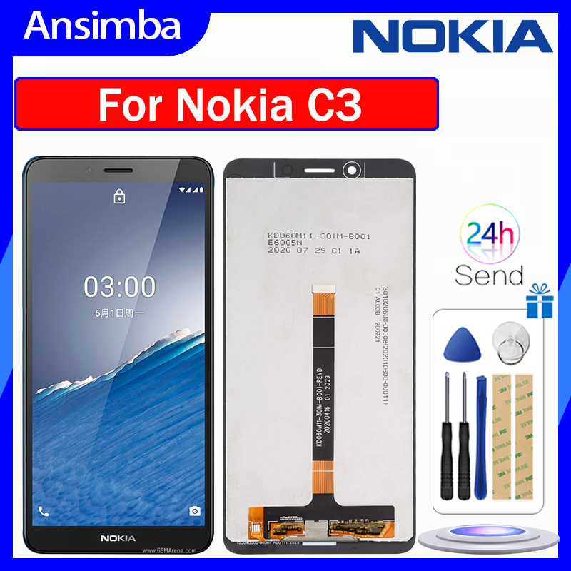 Màn Hình Cảm Ứng LCD Cho Nokia C3 / Nokia C3A-1258