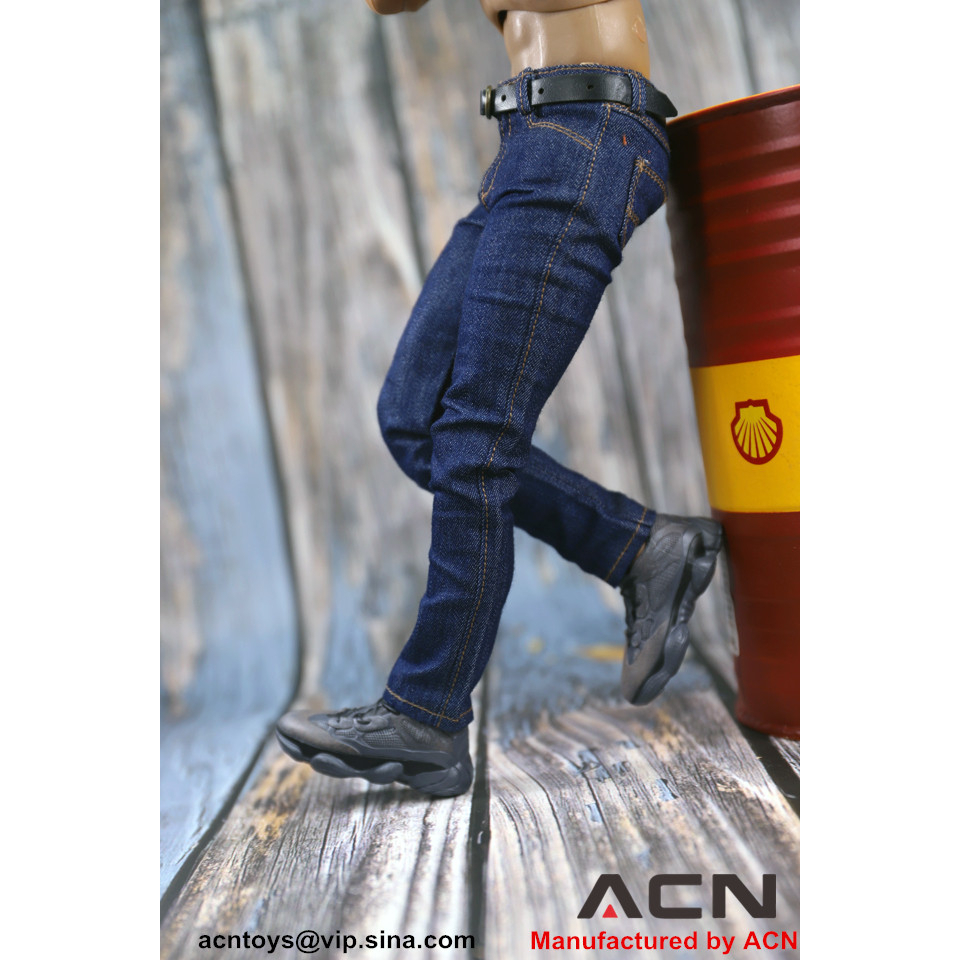Quần Jean Dài Dáng Ôm Cho Mô Hình Nam 12 inch ACNTOYS ACN001 1 / 6