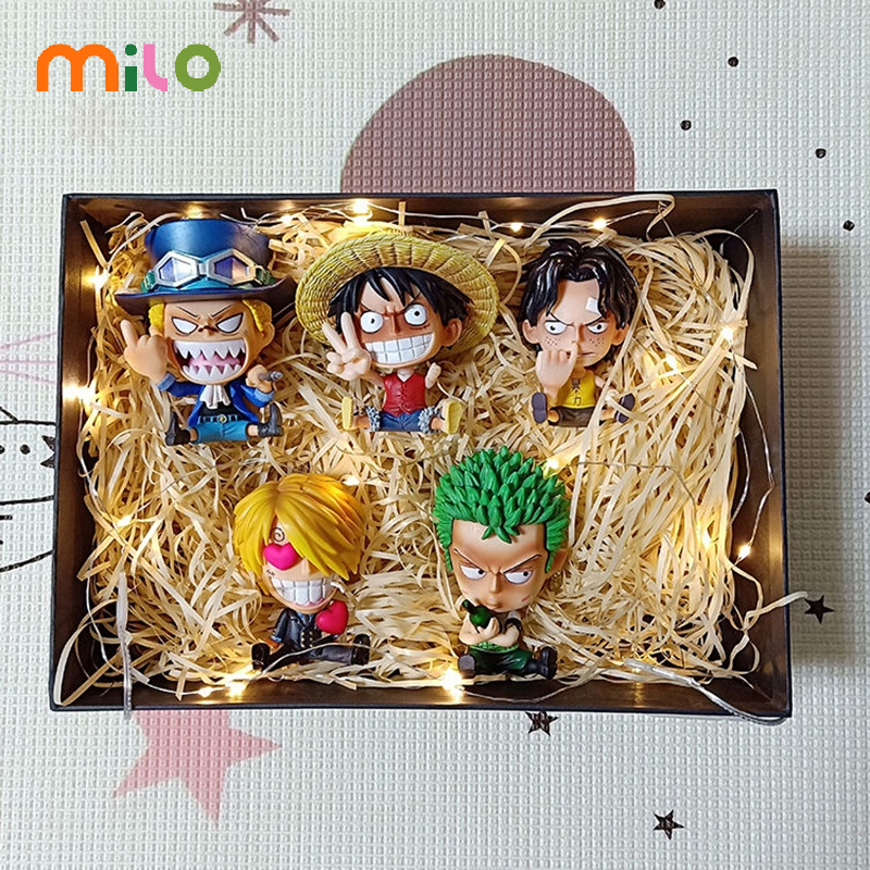 Milo Đồ trang trí Nhân Vật Luffy Trong Phim Hoạt Hình One Piece Chất Lượng Cao