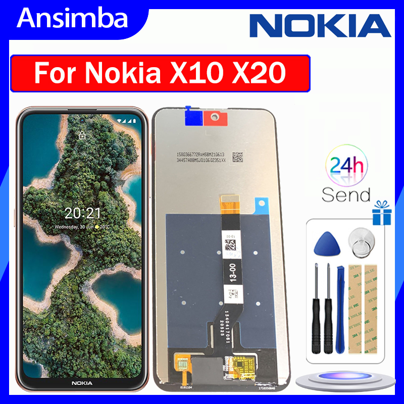 Màn Hình Cảm Ứng LCD Cho Nokia X10 / Nokia X20 Nokia X10 TA-1350 X20A-1341A-1344