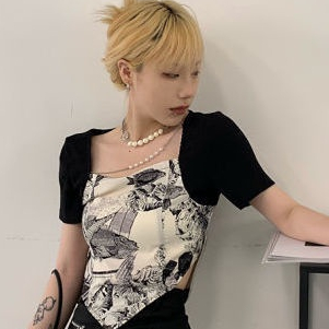 Áo Thun COZOK Ngắn Tay Thời Trang Hàn Quốc Cho Nữ