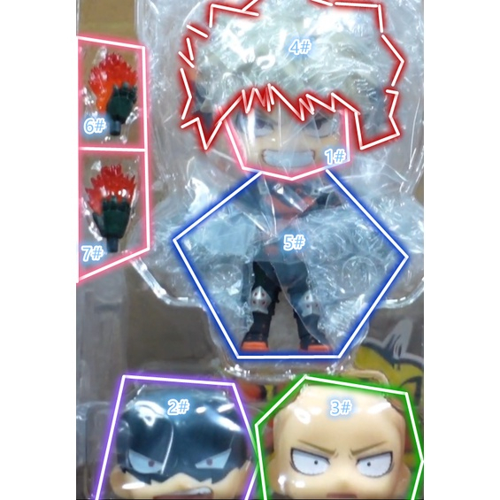 Phụ Kiện Thay Thế Cho GSC Bakugo Katsuki Bakugou