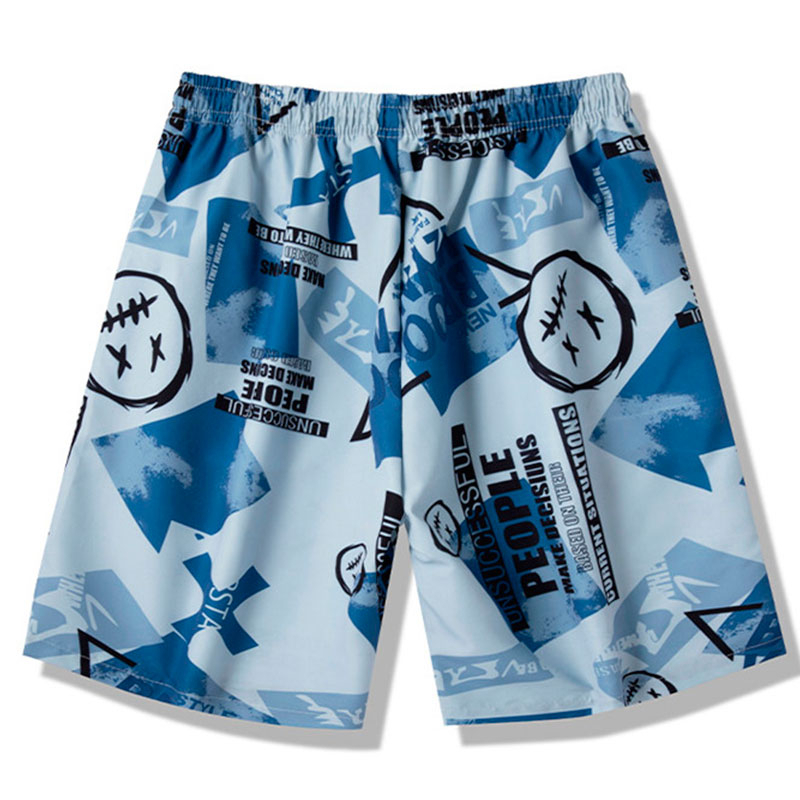 Quần Short Dây Rút Dáng Rộng Nhanh Khô Phong Cách Thể Thao Thời Trang Mùa Hè Cho Nam