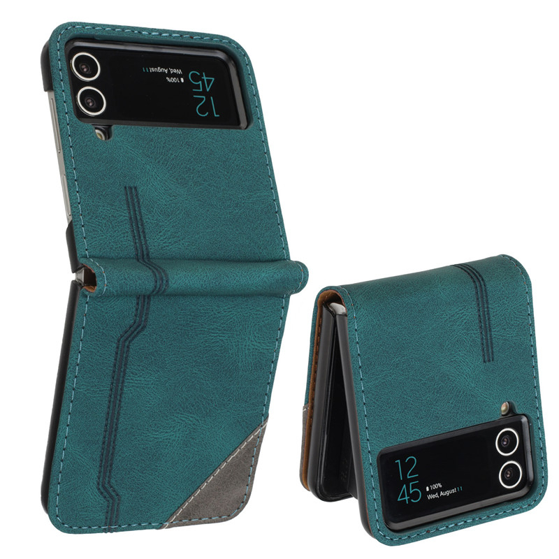 Ốp Dạng Lật Bằng Da Dành Cho Samsung Galaxy Z Flip 3 4 5G