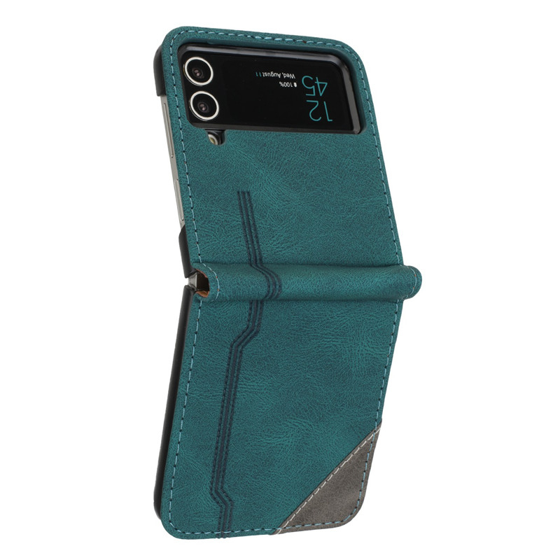 Ốp Dạng Lật Bằng Da Dành Cho Samsung Galaxy Z Flip 3 4 5G