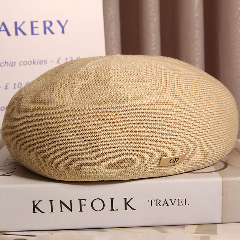 Mũ Beret Mỏng Thoáng Khí Phong Cách Nhật Bản Thời Trang Xuân Hè Cho Nữ