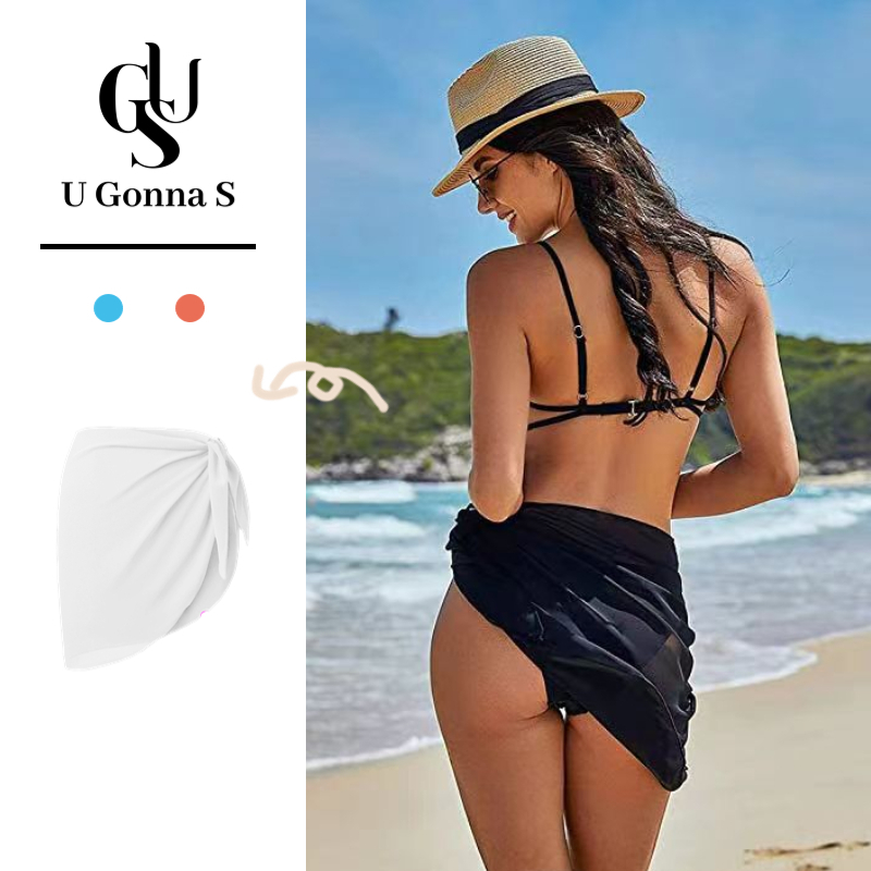 U Gonna S Bikini đi biển 1 mảnh liền thân cạp cao sexy hở lưng tiểu thư kiểu Hàn Quốc