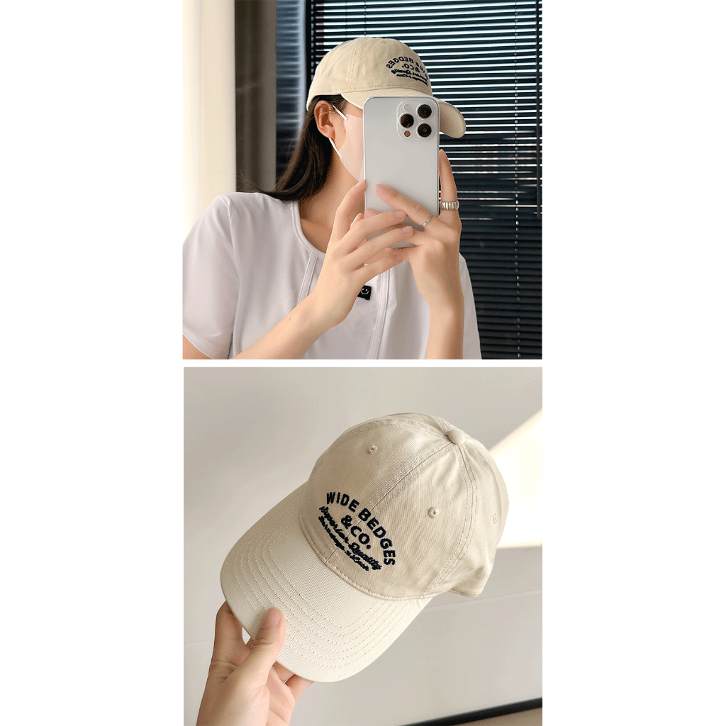 Mũ Lưỡi Trai Thêu Chữ Phong Cách Retro Thời Trang Cho Nữ