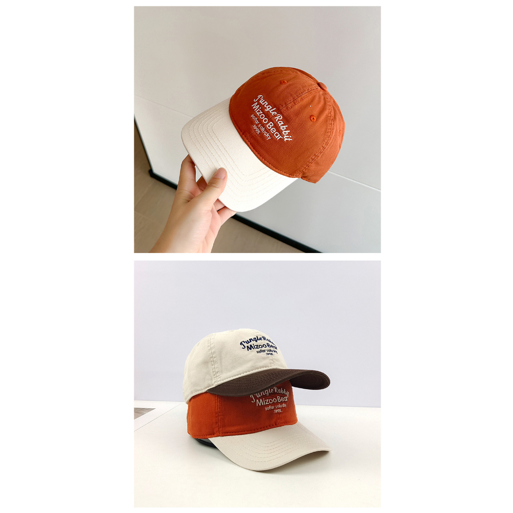 Mũ Lưỡi Trai Mềm Chống Nắng Phối Màu In Chữ Phong Cách Hàn Quốc Dễ Phối Đồ Thời Trang Cho Nam Và Nữ