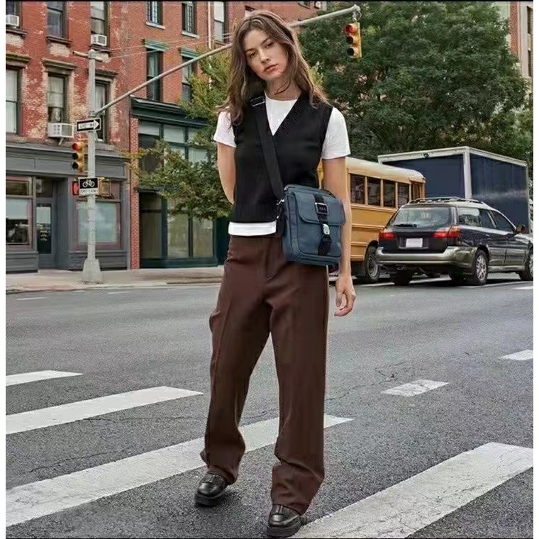 Tumi232709 Túi Đeo Vai Thiết Kế Mới Cao Cấp Thời Trang Dành Cho Nam