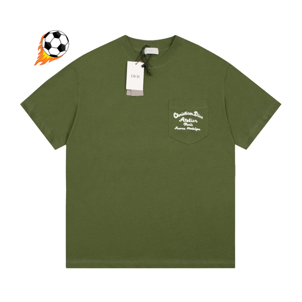 Áo Thun Thêu Hình ddd Thời Trang 7017 Cho Nam Nữ