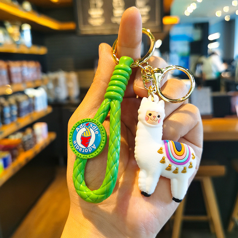 Móc Khóa Hình Lạc Đà Alpaca Dễ Thương