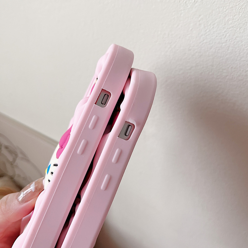 Ốp Điện Thoại Silicon Hình Thỏ May Mắn 3D Cho iphone 14 13 12 11 pro max