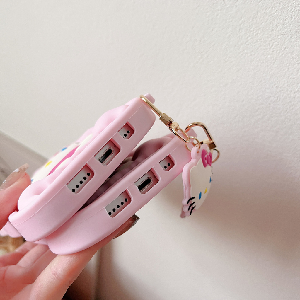 Ốp Điện Thoại Silicon Hình Thỏ May Mắn 3D Cho iphone 14 13 12 11 pro max