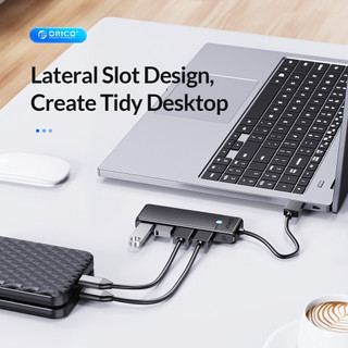 Orico USB 3.0 HUB Type C Bộ chia 4 cổng Bộ chuyển đổi USB HUB Dock mở rộng Bộ chuyển đổi OTG (PAPW4A)