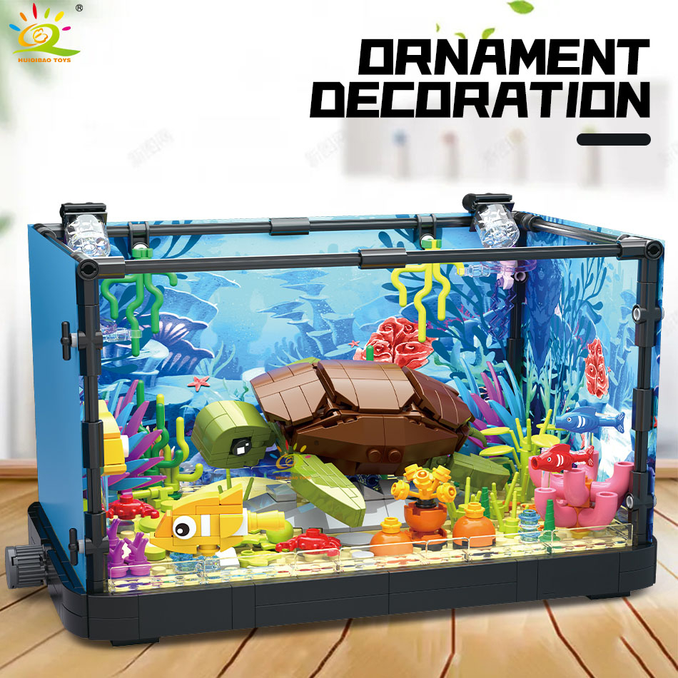 Đồ Chơi Lắp Ráp Bể Cá Mập / Cá Mập Cho Bé