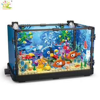 Đồ Chơi Lắp Ráp Bể Cá Mập / Cá Mập Cho Bé