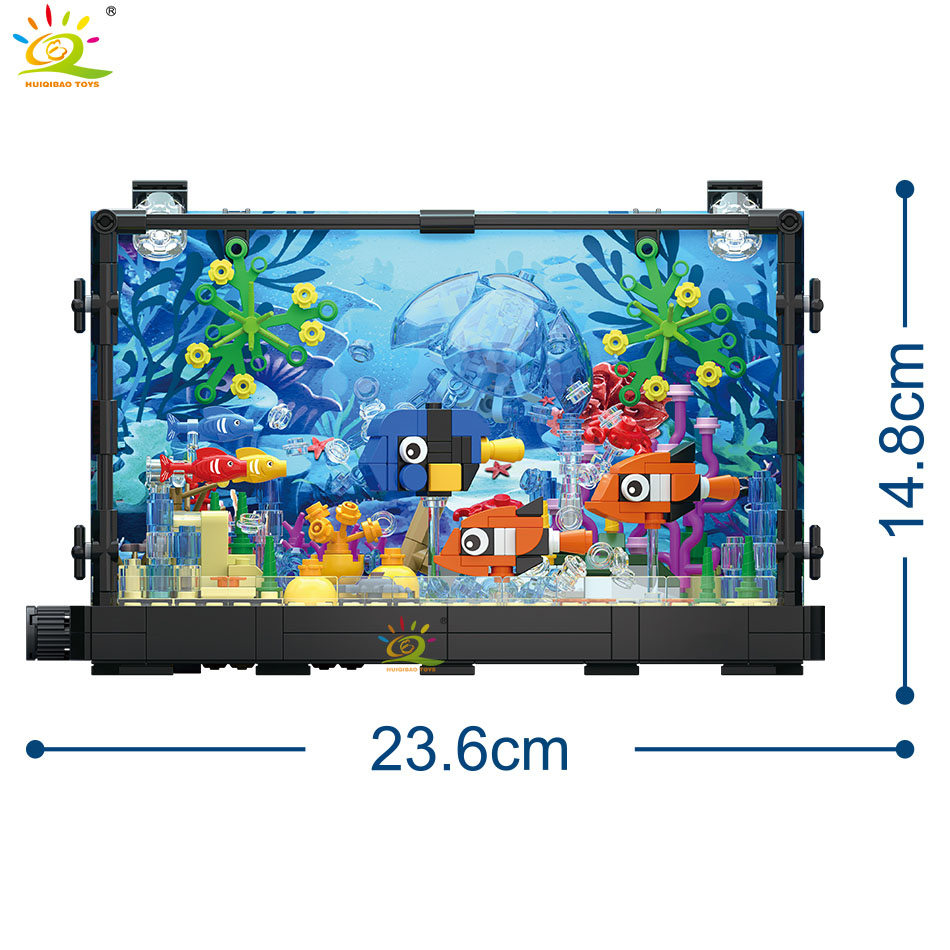 Đồ Chơi Lắp Ráp Bể Cá Mập / Cá Mập Cho Bé