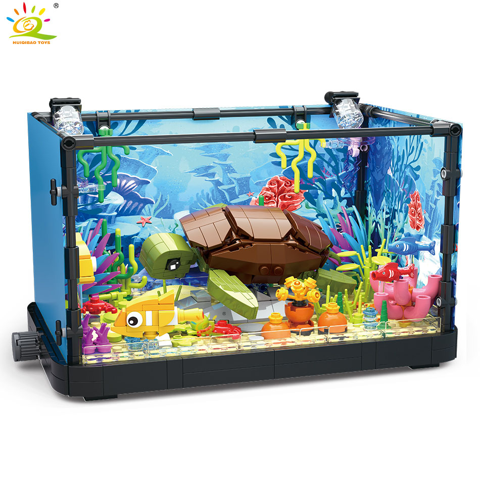 Đồ Chơi Lắp Ráp Bể Cá Mập / Cá Mập Cho Bé