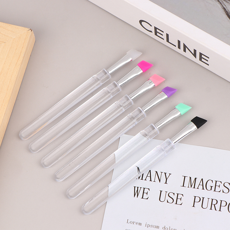 1 Cọ Silicone Chải Lông Mi Giả Tiện Dụng Chất Lượng Cao