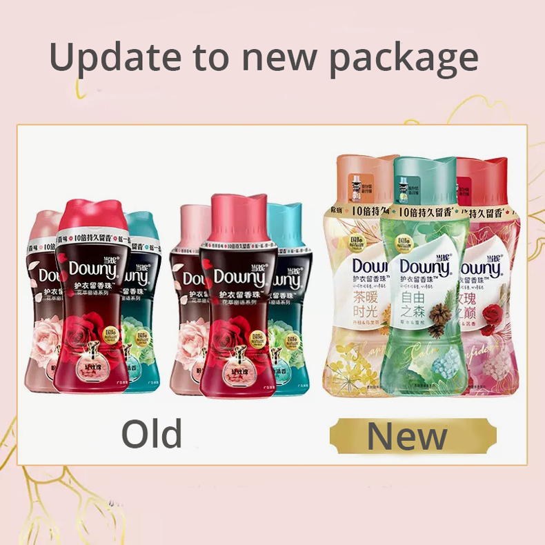 Downy Hạt Thơm Hạt Thơm Giặt Quần Áo Làm Mềm Vải / Hạt Thơm Lâu Trôi