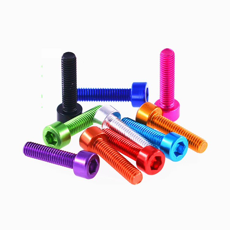 Ốc Vít Đầu Tròn Bằng Hợp Kim Nhôm 7075 M3xL = 16 / 18 / 20 / 25 / 30mm
