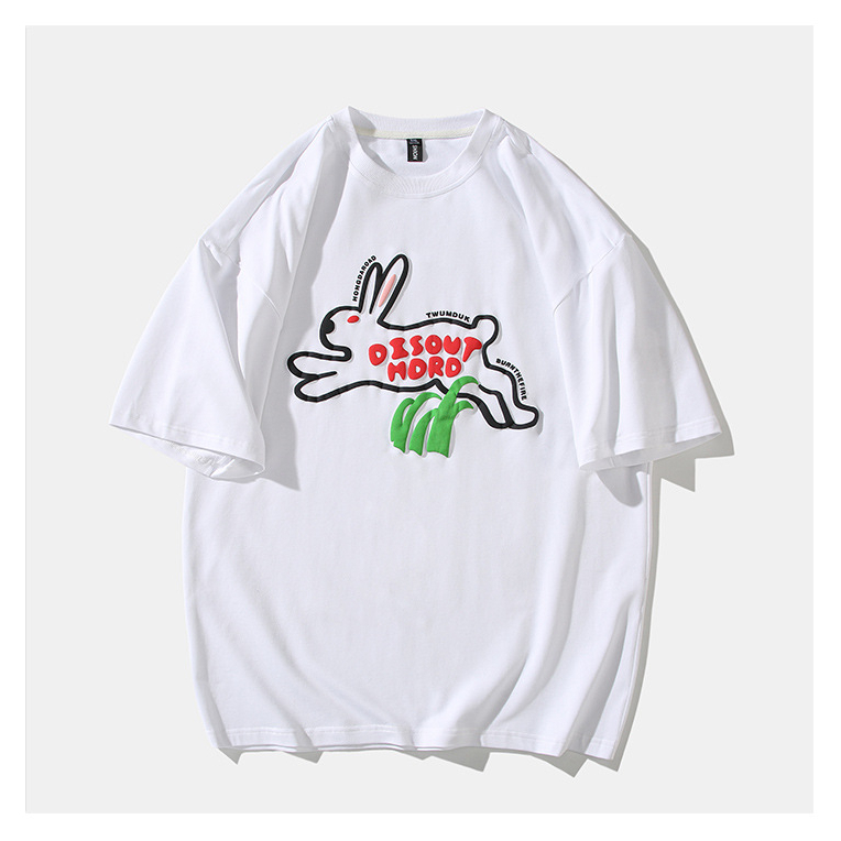 Áo Thun Tay Ngắn Dáng Rộng Phong Cách Nhật Bản Thời Trang Mùa Hè Cho Nam