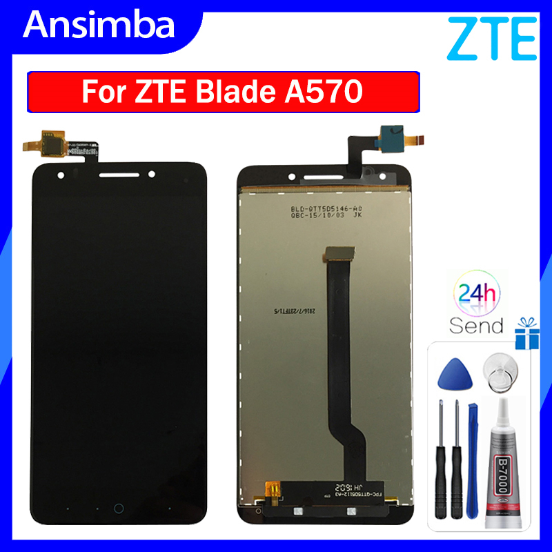 Màn Hình Cảm Ứng A570 LCD Lưỡi Cảm Ứng A70 Thay Thế Cho Chính Hãng ZTE Blade A570