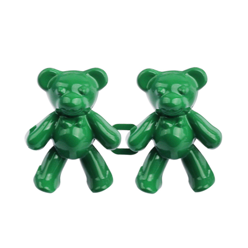 Thắt Lưng Không Cần Đóng Nút Bằng Kim Loại Tạo Hình Gấu Mới Không Cần Đóng Đinh Có Thể Tháo Rời Kích Thước Eo Thay