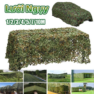 【hàng giao ngay】Lưới Ngụy Trang Đi Săn Chất Liệu Vải Oxford 3M X 2m Lưới ngụy trang rằn ri đi rừng