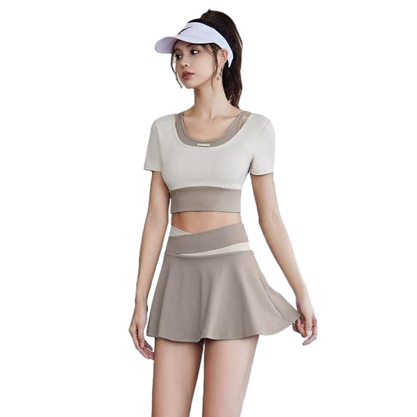 Chân Váy Chữ A Lưng Cao Màu Sắc Thời Trang Cho Nữ