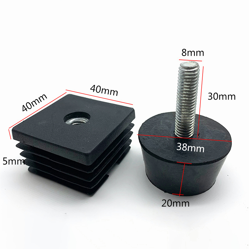 Nút Cao Su 20 25 30 38 40 50 60mm Lót Chân Bàn Ghế Chống Trượt Tiện Dụng