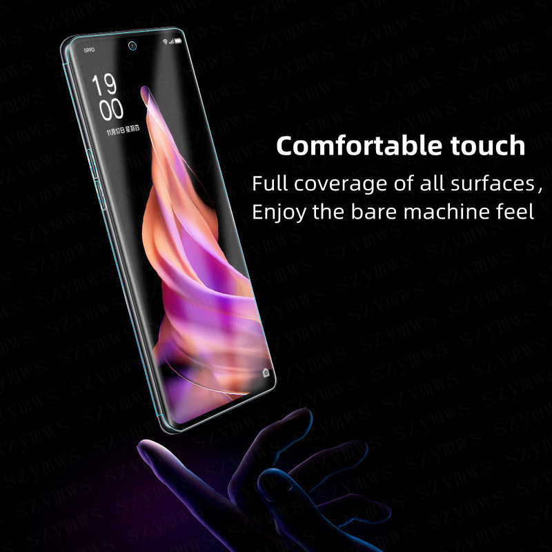 Phim Dán Bảo Vệ Màn Hình Điện Thoại oppo reno 10 9 8 7 6 5 4 3 pro plus se 4g 5g 360 ° Miếng Dán Bảo Vệ Màn Hình Toàn Diện Cho oppo find x6 / x5 / x2 / x3 pro lite