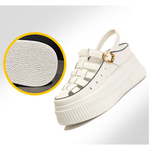 Giày Sandal Thể Thao Đế Mềm Dày 8cm Thời Trang Mùa Hè 2023