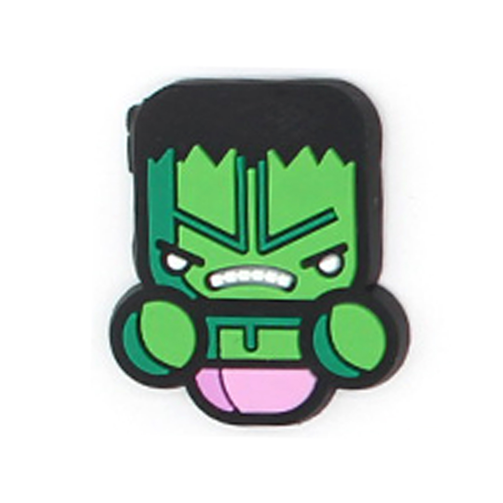 Nút PVC trang trí giày Crocs jibbitz chủ đề hoạt hình Marvel DIY 1000 mẫu tùy chọn thích hợp cho bé