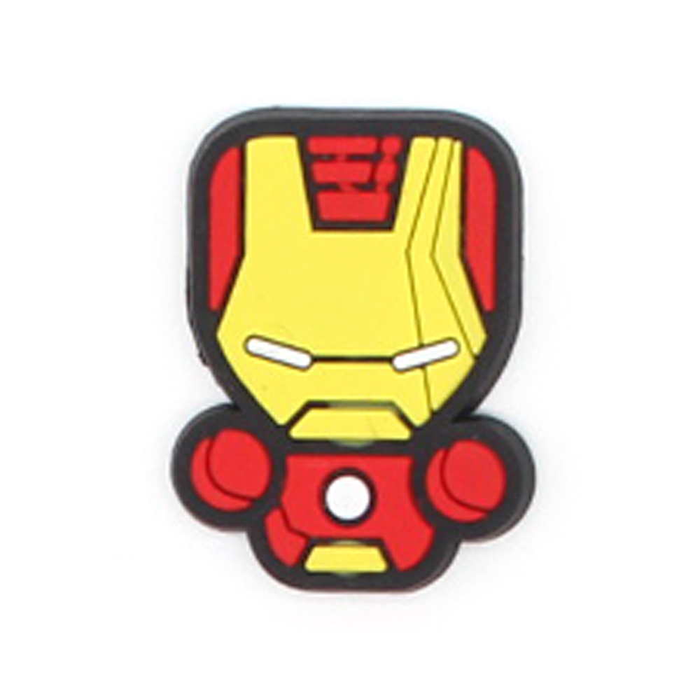 Nút PVC trang trí giày Crocs jibbitz chủ đề hoạt hình Marvel DIY 1000 mẫu tùy chọn thích hợp cho bé