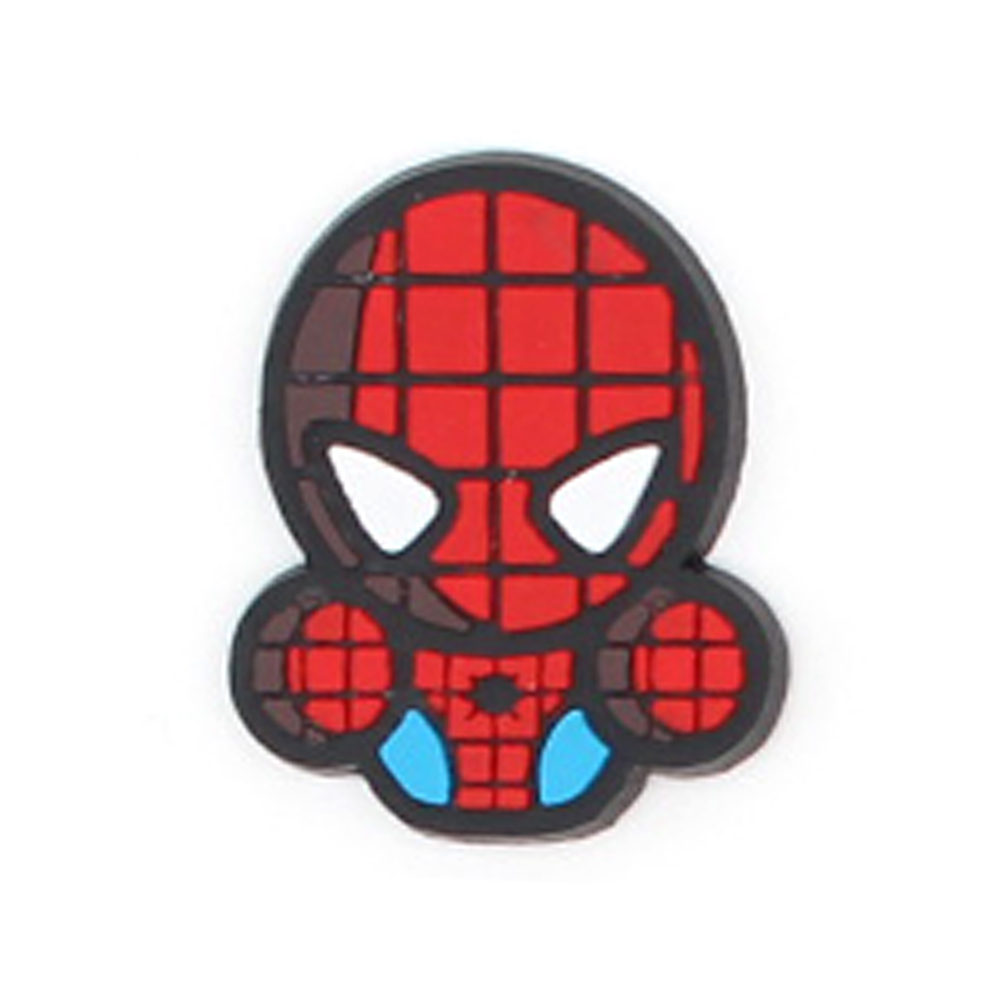 Nút PVC trang trí giày Crocs jibbitz chủ đề hoạt hình Marvel DIY 1000 mẫu tùy chọn thích hợp cho bé