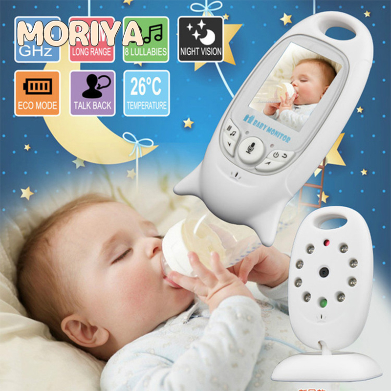 Electronic Babysitter Wireless Electronic Camera 2 Inch Baby Monitor Radio Video Nanny Night Vision Walkie Talkie Temperature Monitoring 8 Lullaly