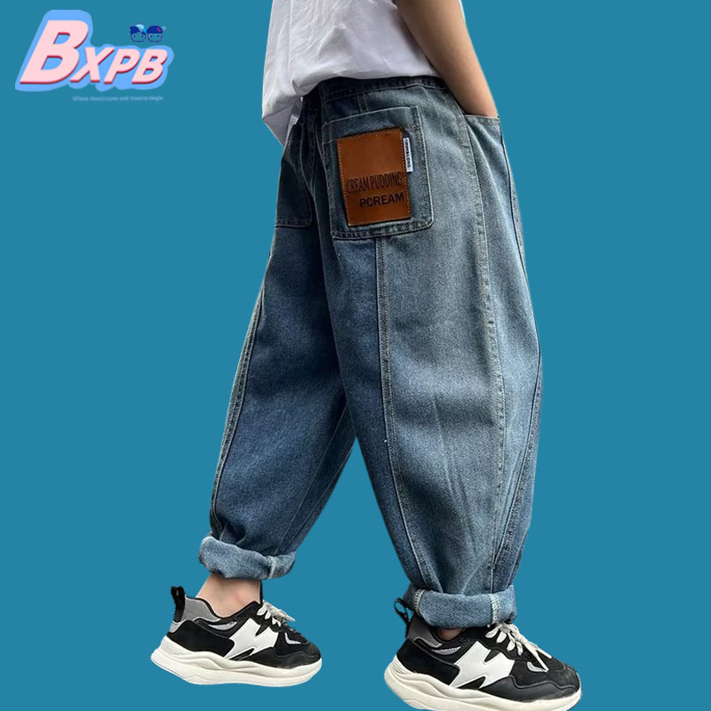 Quần jean dài BXPB thời trang mùa hè phong cách Hàn Quốc size 120-170 cho bé