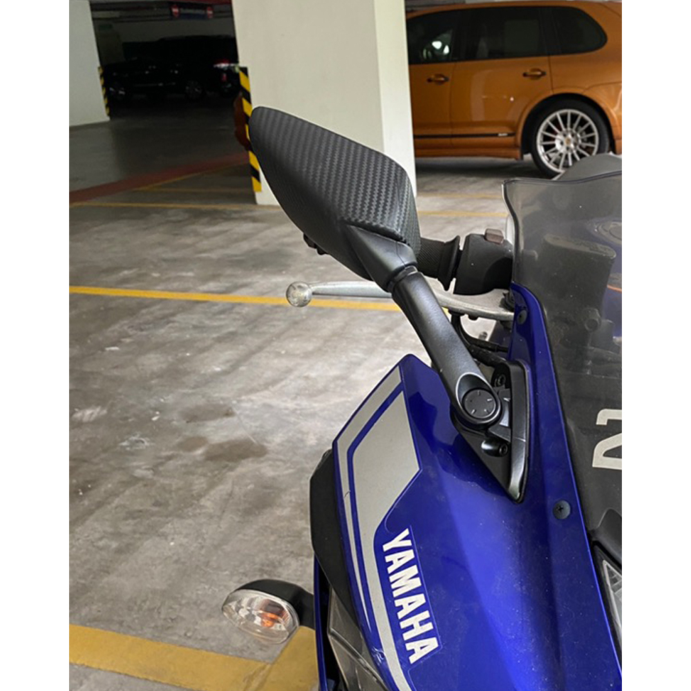 Gương Chiếu Hậu Chống Điểm Mù Dành Cho Xe Mô Tô Yamaha YZF R3 R25 2015-2017 YZF-R3 YZF-R25