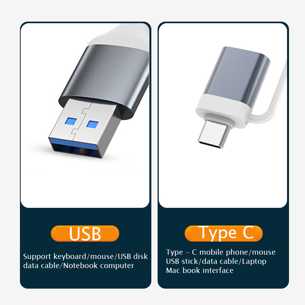 Bộ Hub Chia 4 Cổng USB 3.0 2.0 Hub OTG Cho Lenovo HUAWEI Xiaomi Macbook
