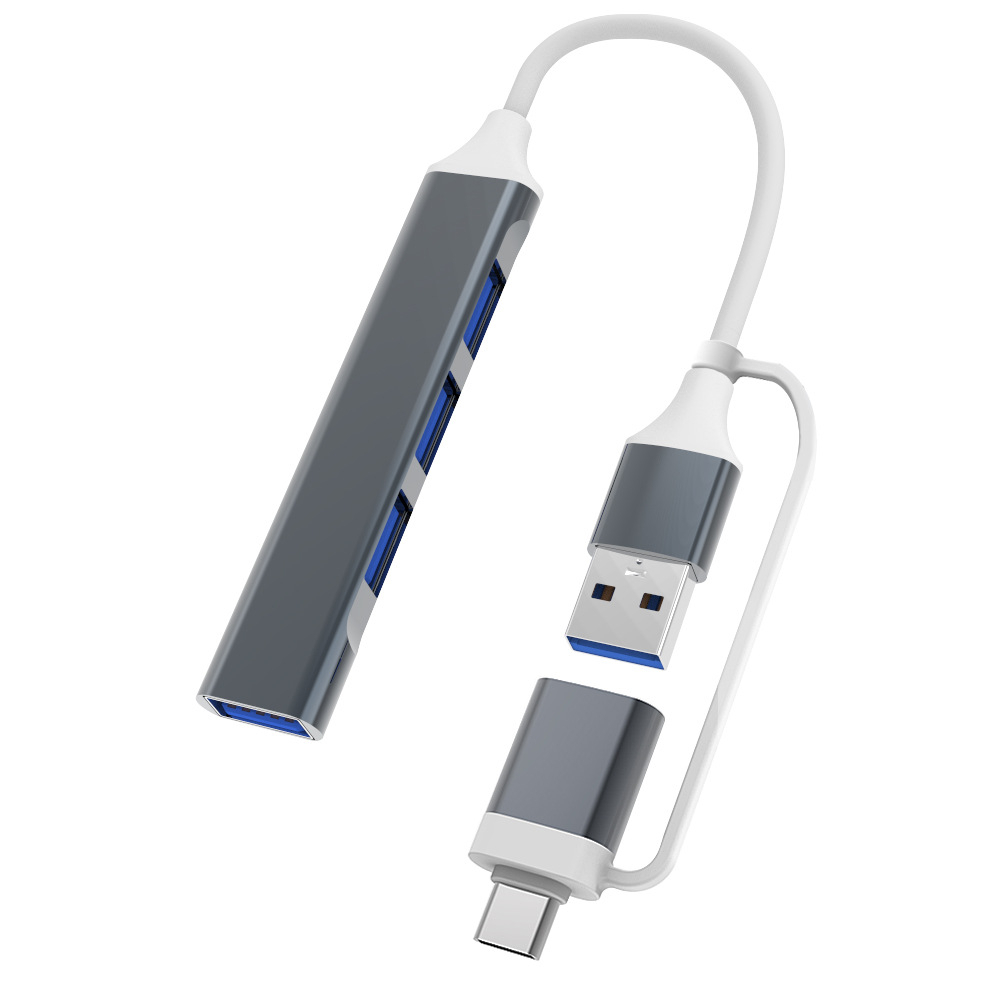 Bộ Hub Chia 4 Cổng USB 3.0 2.0 Hub OTG Cho Lenovo HUAWEI Xiaomi Macbook