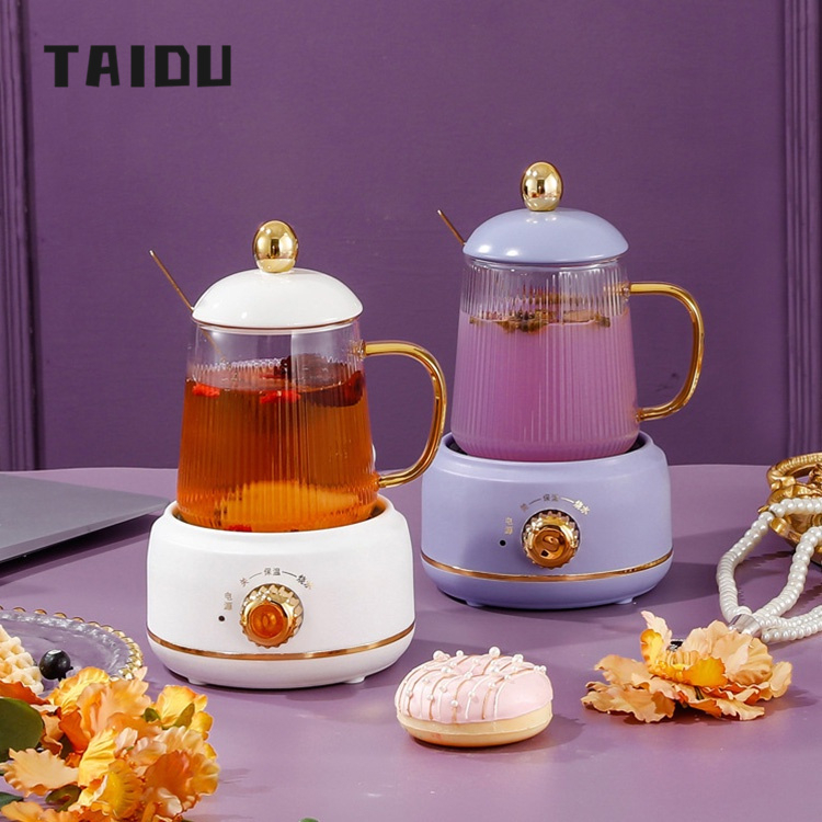TAIDU Ấm Đun Nước / Trà / Hâm Nóng Bằng Điện mini Cho Văn Phòng