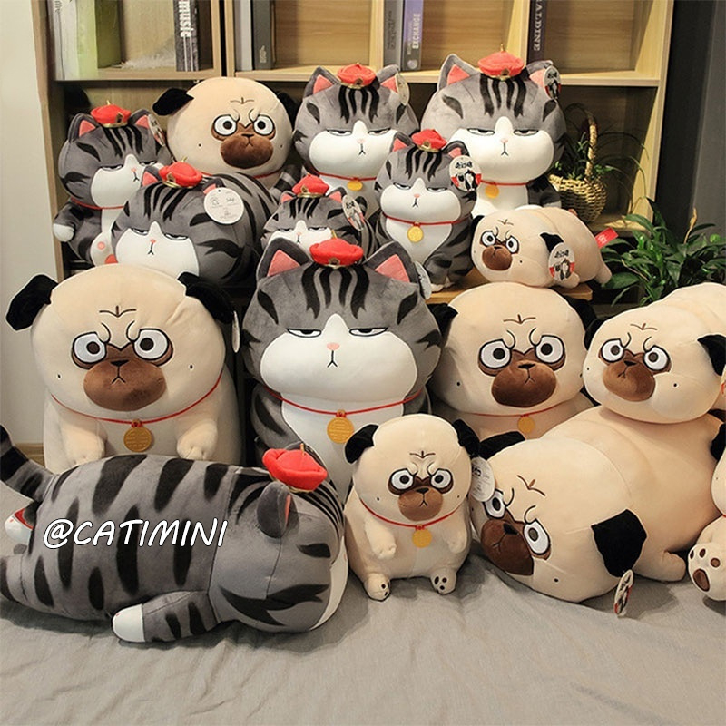 CATIMINI Mèo Nhồi Bông Màu Đen Đáng Yêu