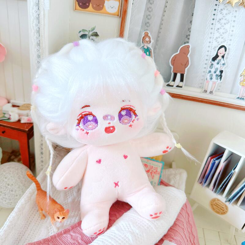 Búp Bê Thần Tượng K-pop Twice GIDLE YUQI Lisa Kim Jisoo Tóc Dài 20CM Làm Quà Tặng Sinh Nhật DIY