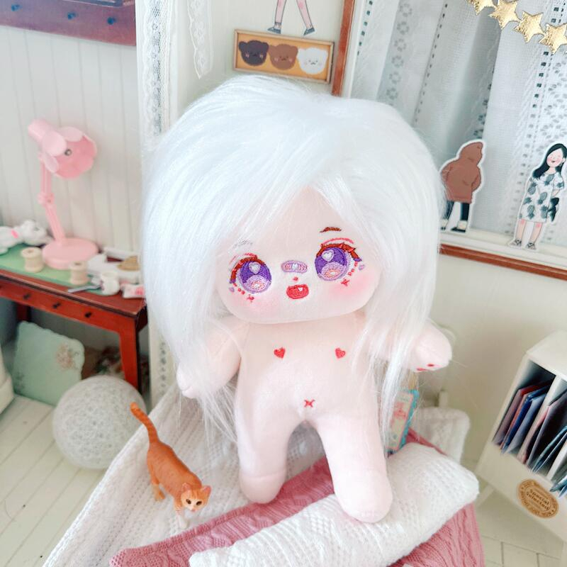 Búp Bê Thần Tượng K-pop Twice GIDLE YUQI Lisa Kim Jisoo Tóc Dài 20CM Làm Quà Tặng Sinh Nhật DIY